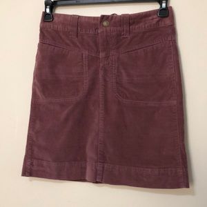 Athleta Dema Velvet Feel Mini Skirt